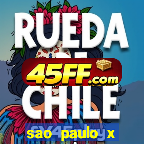sao paulo x cruzeiro ao vivo hd